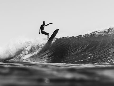 Kaimana Banes Surfing