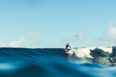 Kaimana Banes Surfing