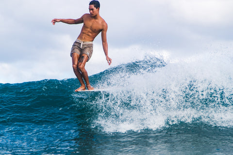 Kaimana Banes Surfing