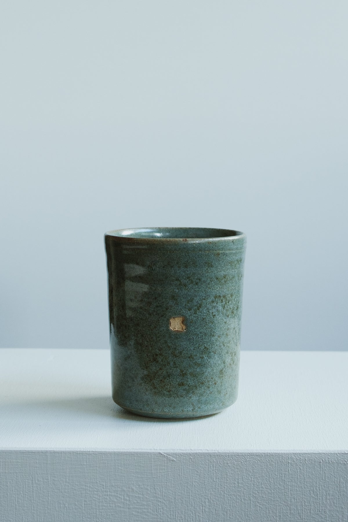 Cup, Seaglass glaze